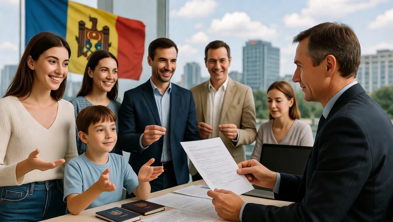 вид на жительство в молдове